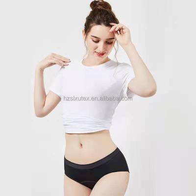 China Custom Women's Panties Antibacterial Menstrual Leakproof Sanitary Briefs Breathable Period Underwear Panties for sale