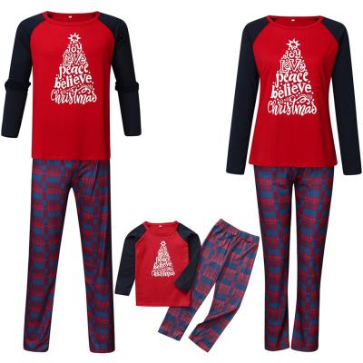 China Breathable Family Outfits Christmas Matching Pajamas Sets Sleepwear Christmas Pajamas Family for sale