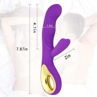 China New Silicone+ABS Silicone G Spot Massager Stick For Ladies Massager 4 Point Vibrator for sale