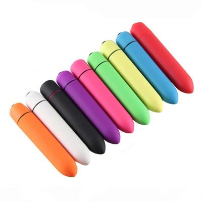 China Silicone+ABS 7 Inch Long Slim Power Vibe Bullet Vibrator Multispeed Adult Sex Toys For Easy Sex for sale