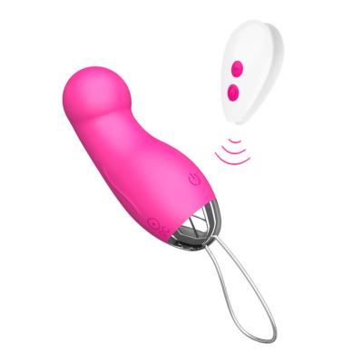 China Vibrating Toy For Women Mini Silicone Vibrator USB Bullet Egg Sex Vibrator New 10 Speed ​​Rechargeable Waterproof Wireless Remote Silicone Hot for sale