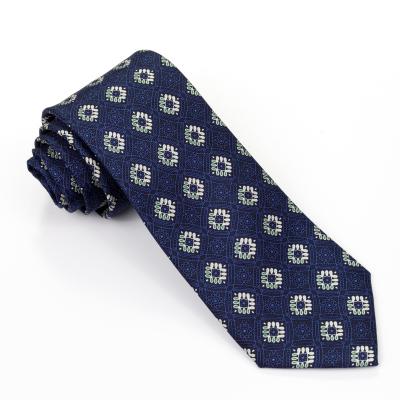 China classic black small dot Custom Logo oem design 100% silk Printed Tie for sale