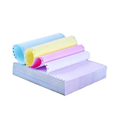 China 100% Virgin Wood Pulp Carbonless Paper Listing Paper for Computer Report/Commercial Business Form/Invoice Form for sale