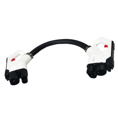 China Electric Vehicle Car Charging 150A CCS 2 to CCS 1 DC EV Adapter EVSE Converter Fast Charging DC EV Charging Cable for sale