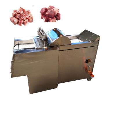 China Mutifunction and high output bone cheap automatic meat dicer price meat cube cutter frozen meat cutting machine for sale