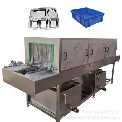 China Promotion Basket Pallet Industrial Plastic Critical/Seal Residue-Free Sealing Tray Washing Machine for sale