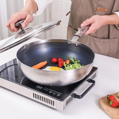 China Eco-Friendly Non-Stick Outdoor Honeycomb Frying Pan Egg Safety Commercial KOBACH Frying Pan Maker for sale