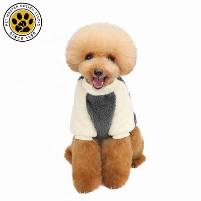 China Stored Adjustable Comfortable Pet Clothes Jacket Dog Puppy Clothes Rabbit Coat Puppy Fleece Dog Sweater Winter Clothes for sale