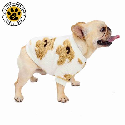 China Wholesale High Grade Luxury Plush Dog Vest Autumn Winter Soft Warm Pet Clothes Stocked For Small Dog Cat Cute Puppy Kitten for sale