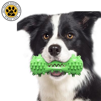 China Amazon Success Stored Dog Teeth Cleaning Molar Dog Toy Three Colors Available Stick Dog Chew Toys For Aggressive Chewers for sale