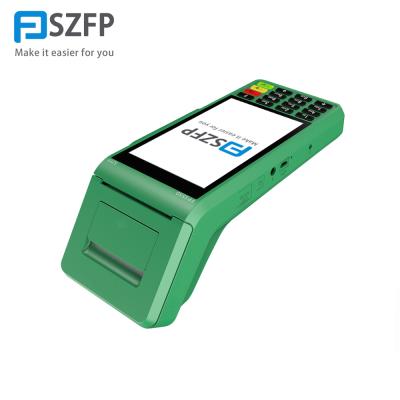 China Android POS Machine POS Terminal Keyboard Handheld Mobile Touch Screen 5.0 Inch With Printer for sale