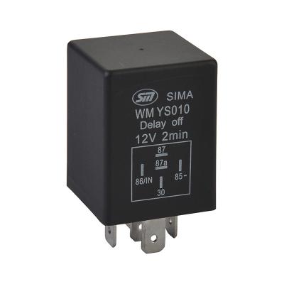 China 12 Volt Unsealed Auto Timer Delay Relay 24v DC Relay 12v NO NC Off/On Delay Switch WM YS010 for sale