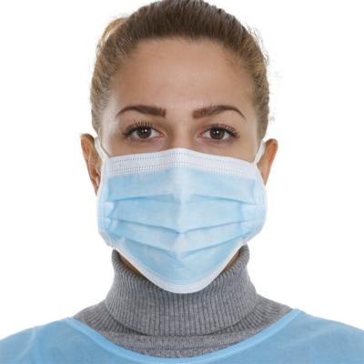 China Adult OEM 3 Ply Surgical Face Mask With Ties BFE Disposable Medical Face Mask 98% EN14683 IIR TYPE for sale