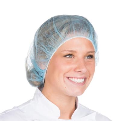 China Vietnam Simple Elastic Disposable Nonwoven Round Hood Cap for sale