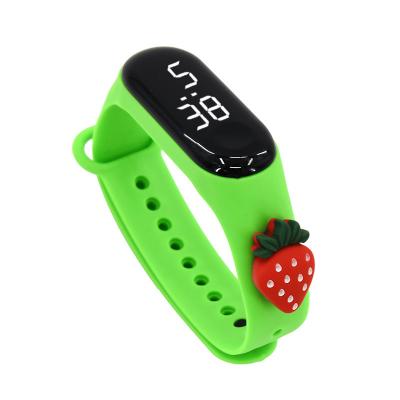 China Creative Christmas Gift Cartoon Children Day/Date Watches Led Watch Boys Colorful Ultralight Silicone Digital Clock Children For Girls for sale