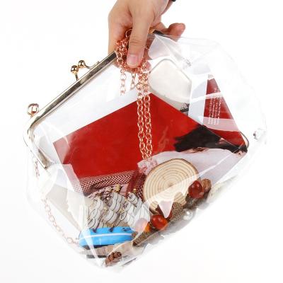 China Clutch/Crossbody - Multifunctional clear clutch body and crossbody hobo purse for sale