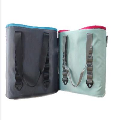 China High Capacity Solid Color Waterproof Portable Cooler Bag for sale