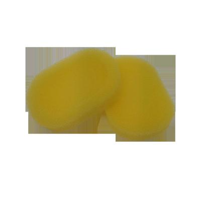 China HAA003 New Arrival Factory Made Super Quality Durable Customized Color Long Lasting Soap Holder, Soap Case Oval Shape Loofah Like Sponge for sale