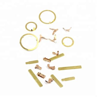 China Factory Custom Stainless Steel Gold Plated Small Stainless Steel Sheet Metal Stamping Parts for sale