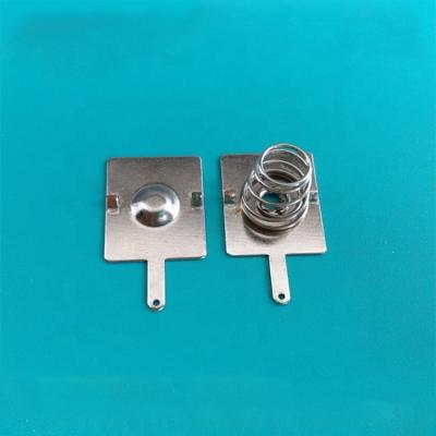 China Custom 18650 battery 18650 battery contact clip sheet metal clip battery holder with factory price for sale