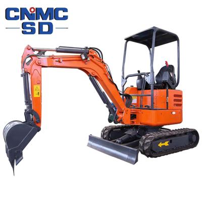 China Building Material Stores CE Approved 1.8t Bucket Capacity 0.05m3 Mini Crawler Excavator CNMC-SD18 For Sale With Kubota Engine for sale