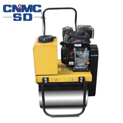 China Building Material Stores CE Certificated Single Drum 140KG Weight Honda Motor Hand Push Mini Asphalt Road Roller CNMC-SD14 For Sale for sale