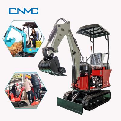 China Building Material Shops Chinese Famous Brand Mini 1000 Kg Backhoe Excavator Towable Bucket With 0.025cbm for sale