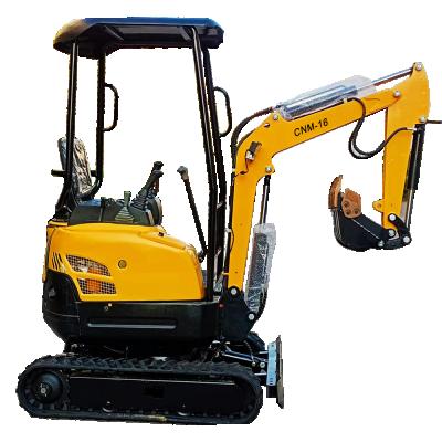 China Building Material Stores Suppliers CNM16 Small Garden Household Cheap Excavator for sale