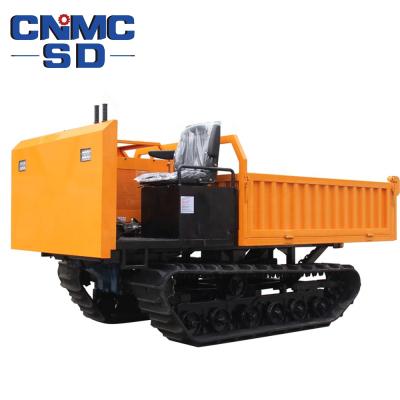 China Machinery Repair Shops CE Certificated EPA Engine 2T Diesel Mini Crawler Dumper With Rubber Loading Track For Sale for sale