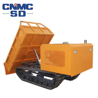 China Garment Shops 3T Loading EPA Certificated Diesel Engine Driven Hydraulic Mini Crawler Dumper CNMC-3T For Sale for sale