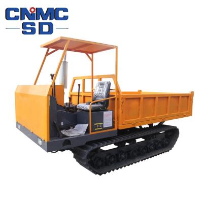 China Machinery Repair Shops EPA Certificated 5T Loading Mini Crawler Dumper Diesel Motorized Hydraulic Truck CNMC-SD5T For Sale for sale