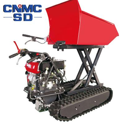 China Construction Material Shops 500KG CNMC-500H New CE Certificated Mini Dump Trucks Terminal Tractor Dump Truck for sale