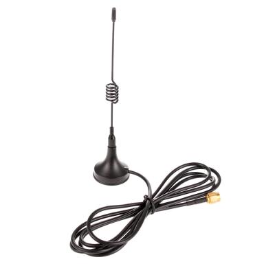 China Small Size Antenna 433MHz External Magnetic Base RJ-SMA Coil Spring Magnetic Antenna Ant-GSM-03 for sale