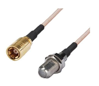 China RF SMB to F Female Fitted Cable for XM Sirius Satellite Radio Ant-RG316174-smb for sale