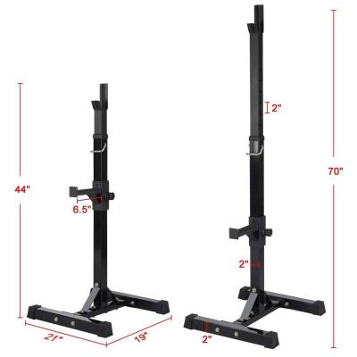 China Indoor Commercial Power Rack Sports Fitness Equipment Adjustable Power Squat Rack For Barbell for sale