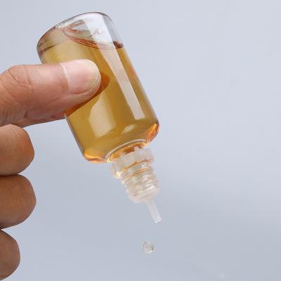 China Refillable Empty Glue Bottle Personal Care Squeeze Dropper Bottle Plastic Eye Drop Bottle Eye Dropper Bottle Screen Printing PET 10ml for sale