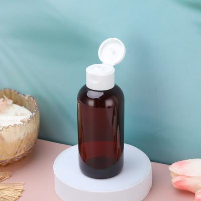 China Cosmetic Top Selling Guaranteed Quality 60ml Plastic Pump Bottle Amber Clamshell Bottle for sale