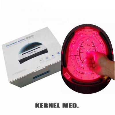 China Hair Loss Core Seborrheic KN-8000B Manufacture Alopecia Treatment Using Low Level 650nm Laser Hair Loss HELMET For Home Use for sale