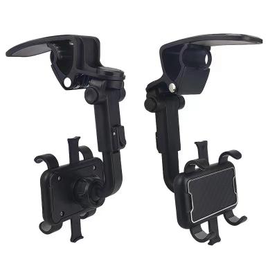 China Adjustable Universal Car Cell Phone Mount Upgrade Rotation Dashboard Cell Phone Clip Automobile Cradles Car Holder for sale