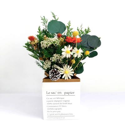 China Eco-friendly Flower Bouquet Decor Artificial Flower Everlasting Flower Gift for Friend, Lovers, Birthday, Festival Gift, Home Decor for sale