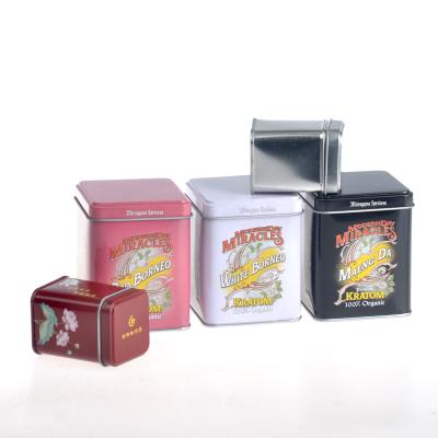 China china wholesale suppliers square packaging food storage tin box with cheap foam for sale