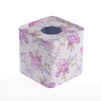 China Hot Sale Rectangular Metal Food Store Box Tissue Tin Box for sale