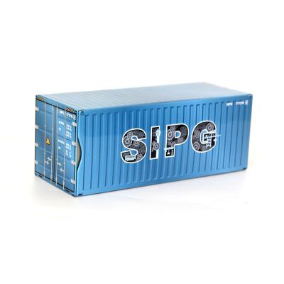 China New Idea Free Sample Rectangular Rectangular Shipping Container Metal Tin Box Custom Designs for sale