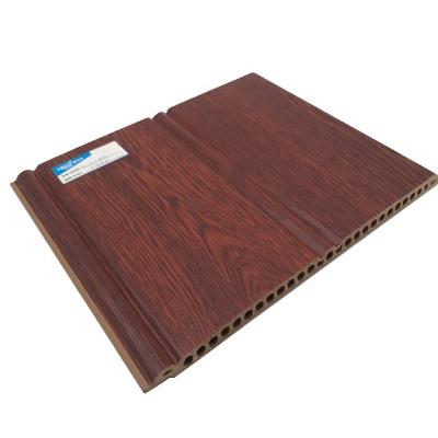 China WPC wood wall thin wood planks Interior cladding boards modern wall panels cladding for sale