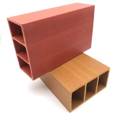 China Reliable quality Factory directed price Wood Decorative WPC Plastic timber tube for sale