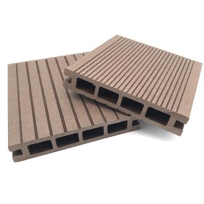 China Outdoor Garden or Park Parquet Flooring Waterproof Wood Composite Decking for sale