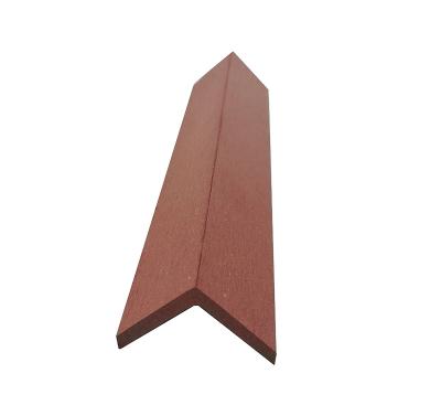 China Waterproof outdoor WPC decking L shape corner skirting trim side covering for sale