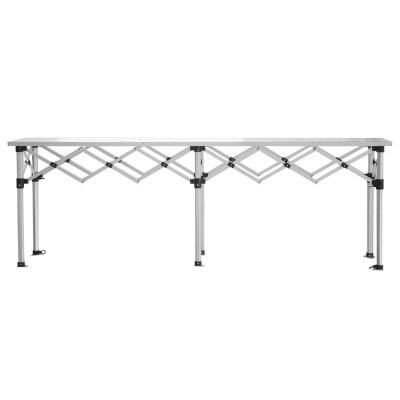 China 3M Aluminum Heavy Duty Foldable Table for Gazebo 280*50cm for sale