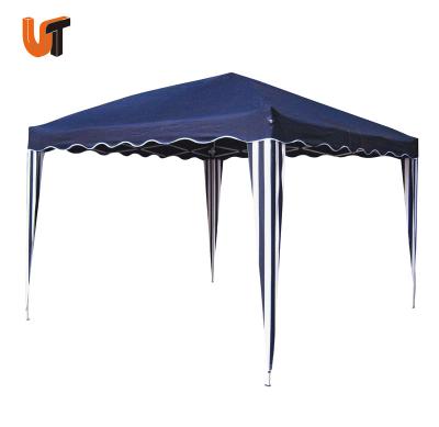 China wholesale 3x3m Polyester Easy Up Steel Retractable Gazebo Outdoor Garden Gazebo 3*3m for sale