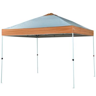 China Oxford 3x3m Camping Folding Steel Gazebo With Waterproof Roof Top Cover for sale